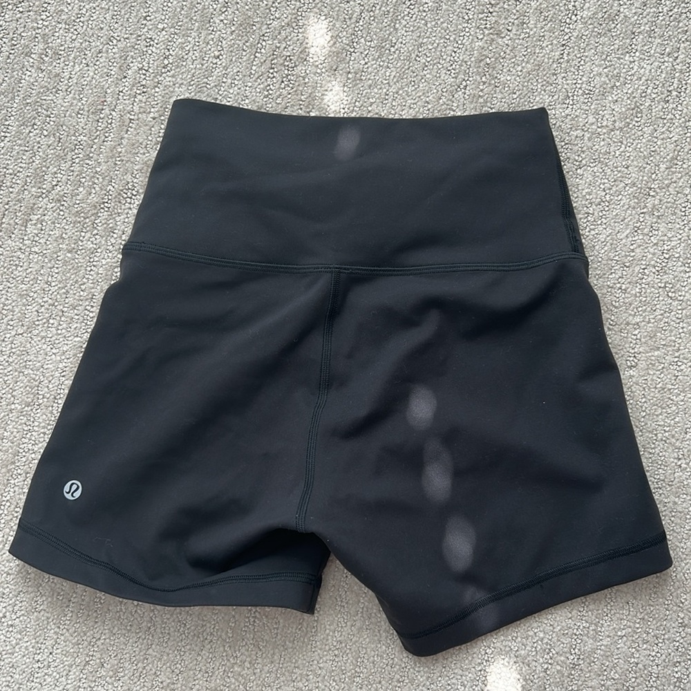 Lululemon Black Biker Shorts